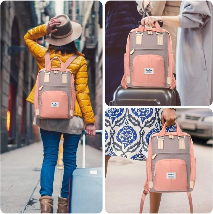 YAMTION Rucksack Damen,Schulrucksack Mädchen Teenager Rucksack Frauen Rucksack Schule,Tagesrucksack