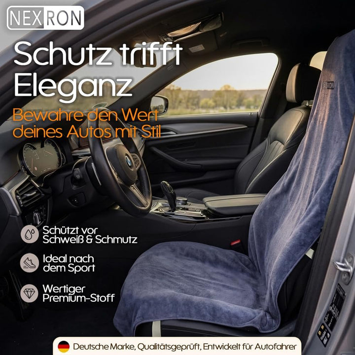 NEXRON® Sitzbezug Auto Vordersitze – besonders bequemer Autositzschoner mit atmungsaktivem Premium S