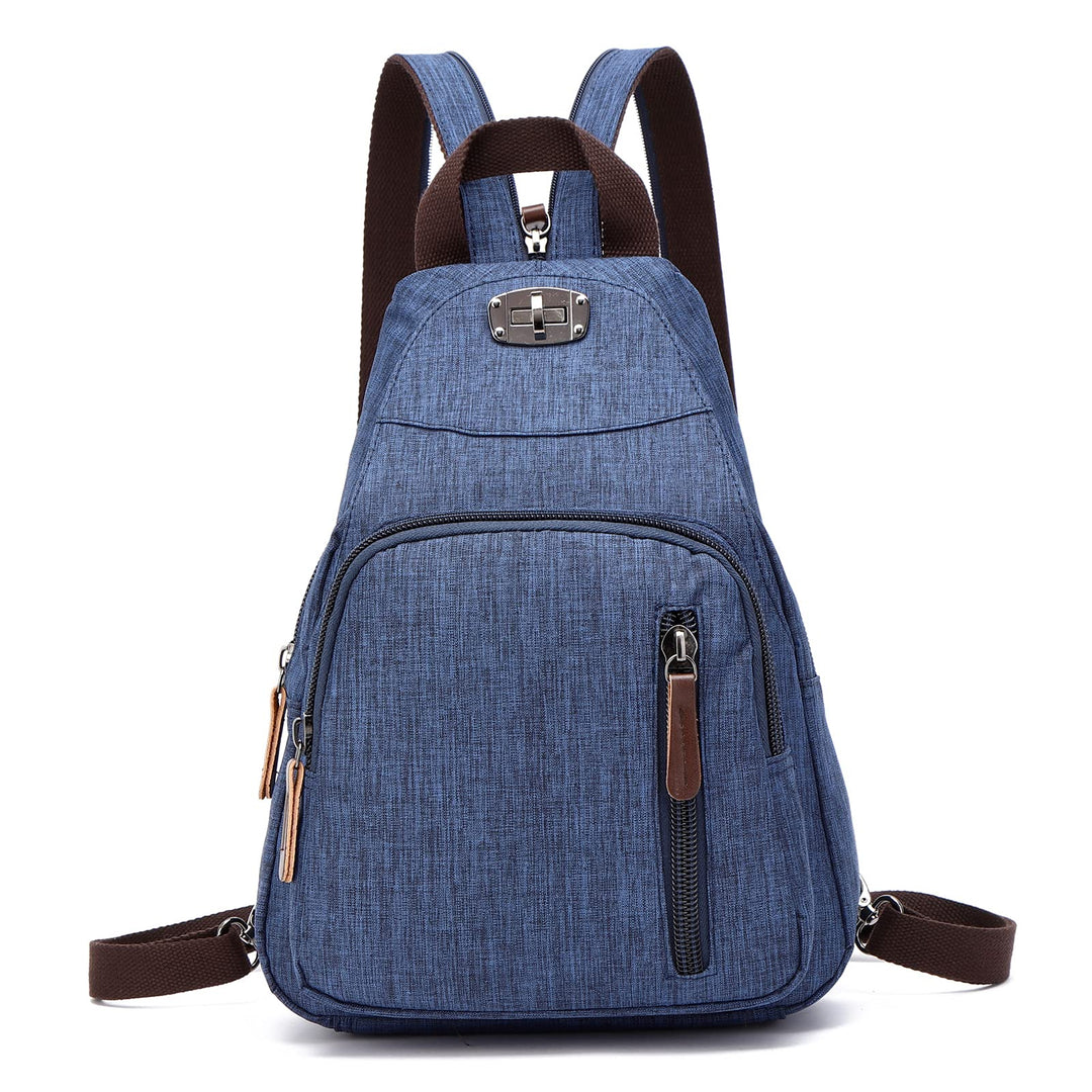 FANDARE Retro Brusttasche Sling Bag Klein Rucksack Schulranzen Umhängetasche Schulrucksack Sporttasc