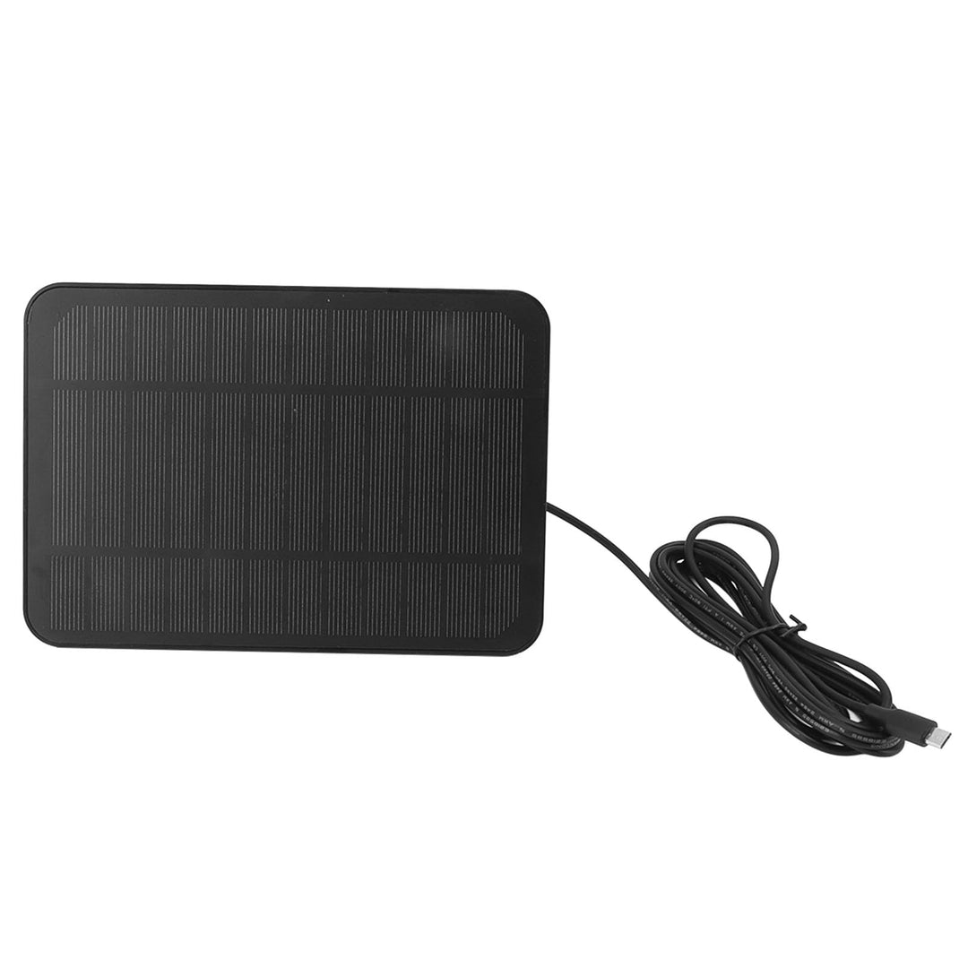 4W 5V Solarpanel Outdoor-Solarladegerät mit 360 Grad Verstellbarer Halterung IP65 Wasserdicht für Bl