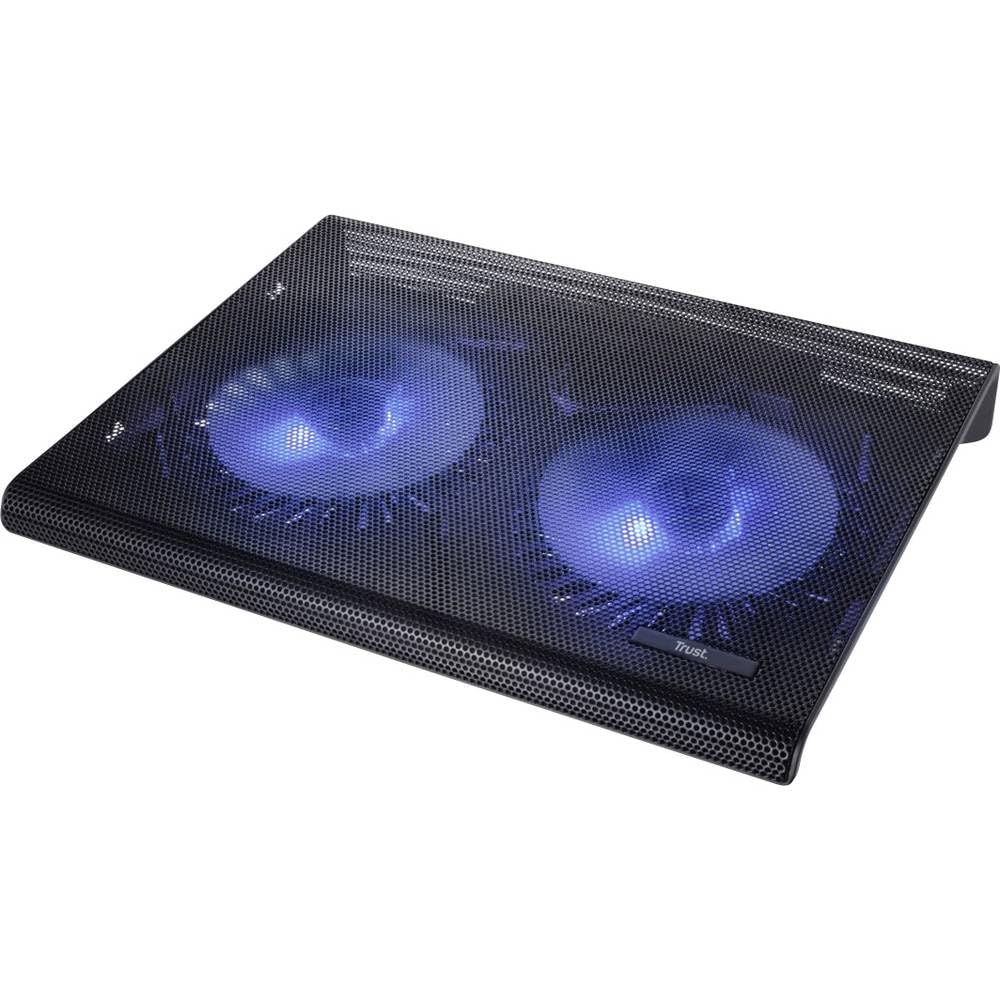 Trust Azul Laptop-Kühlständer für 17,3 Zoll Laptops, Blaue Beleuchtung, USB-Betrieb Laptop-Kühler St