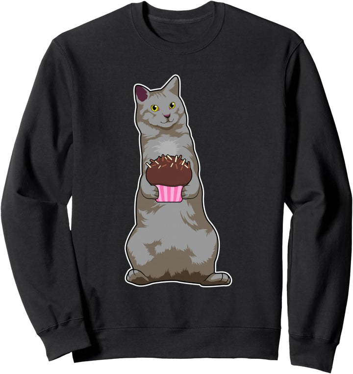 Katze Muffin Sweatshirt