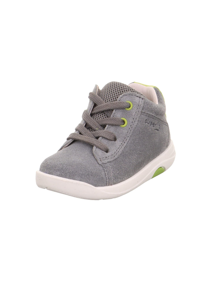 Superfit Jungen Lillo Lauflernschuhe 20 EU Schmal Hellgrau Grün 2500, 20 EU Schmal Hellgrau Grün 250