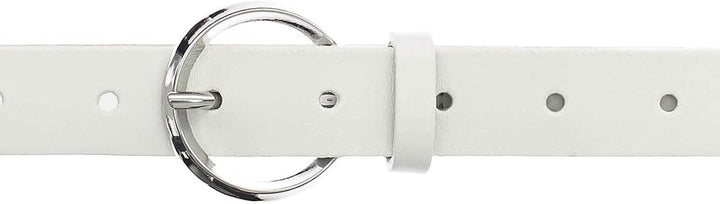Vanzetti 25mm Leather Belt W80 White