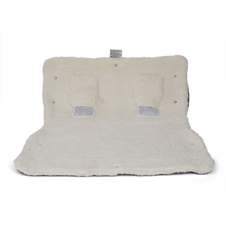 GRÜNSPECHT Kinderwagen-Muff, Handmuff aus 100% Baumwolle (kbA), imprägnierte Aussenseite, wasserdich