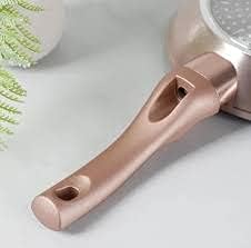 BH/6161 Kochgeschirr-Set, 17 Stück, Metallic Line Rose Gold Edition