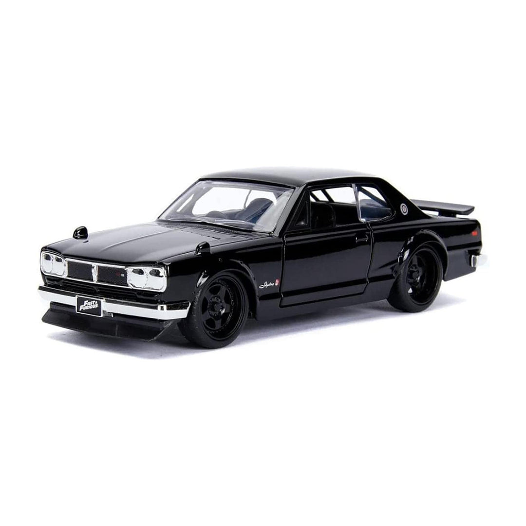 Jada JA99602 1:32 Brian's 1971 Skyline 2000 GT-R-Schwarz