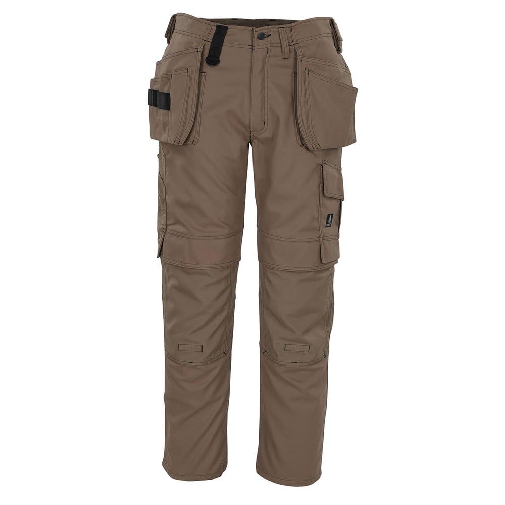 MASCOT Unisex Handwerkerhose Ronda Grösse L76cm/C48 in Khaki (1er Pack) 46 Khaki, 46 Khaki