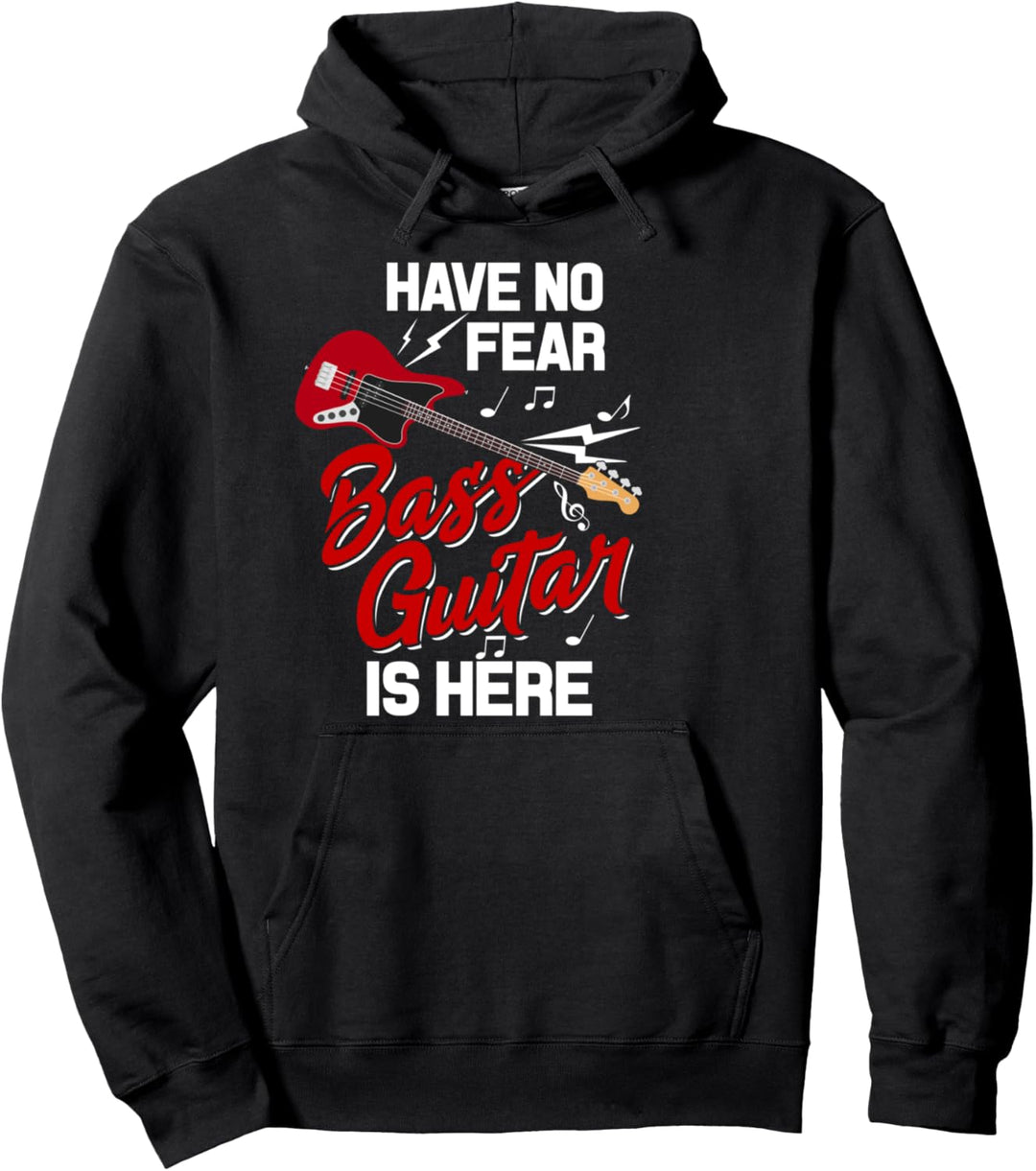 Bassist Musik Gitarre Bassisten Kleidung Motiv Herren Rock Pullover Hoodie
