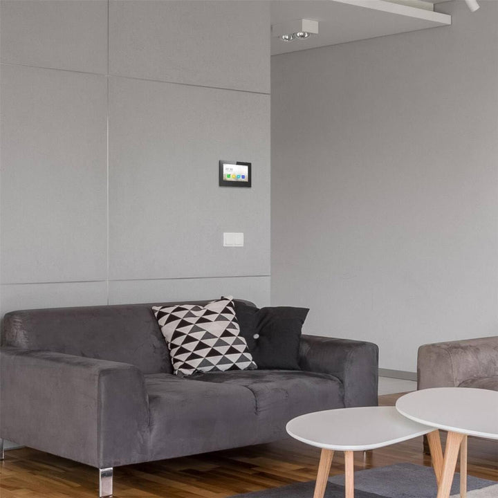 Metzler VDM10 2.0 Innenstation Home, 7 Zoll Touchscreen, 2-Draht IP, Schwarz | 200 mm × 140 mm × 25.