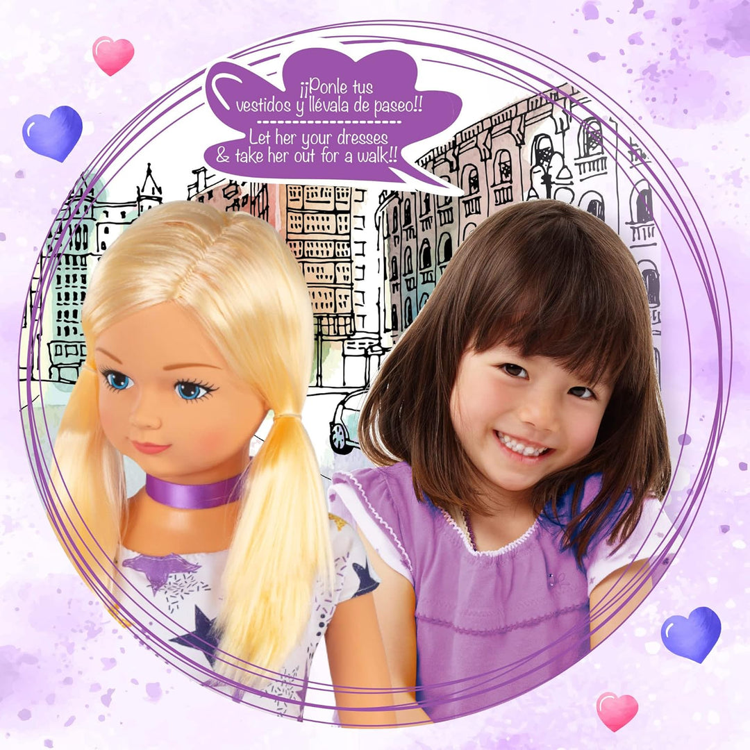 ColorBaby Puppe „Prinzessin“ Puppe 105 cm 105 cm, Puppe 105 cm