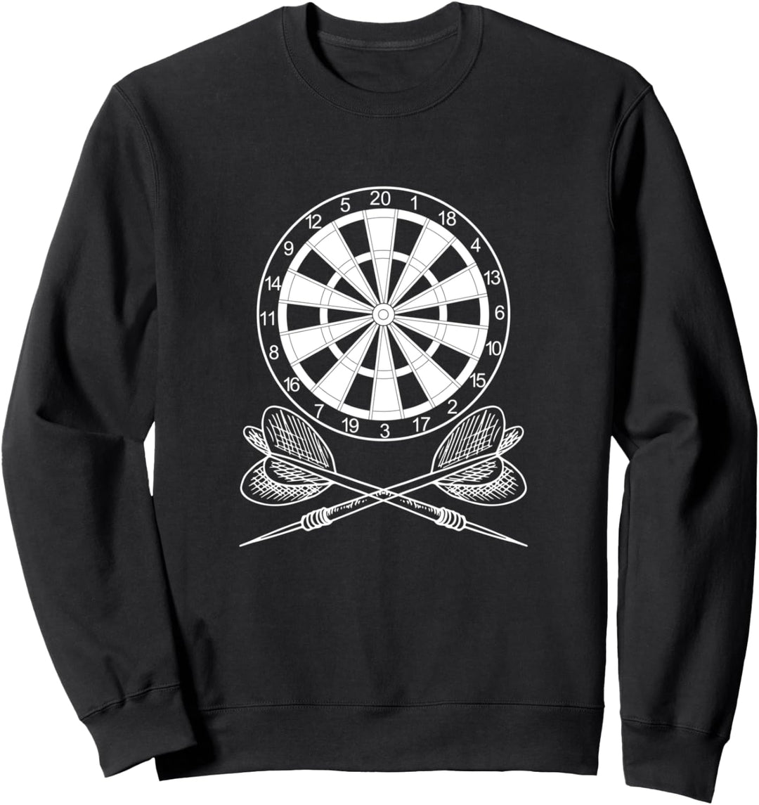 One Hundred Eighty Dart Darts Triple 20 Dartboard Darten 180 Sweatshirt