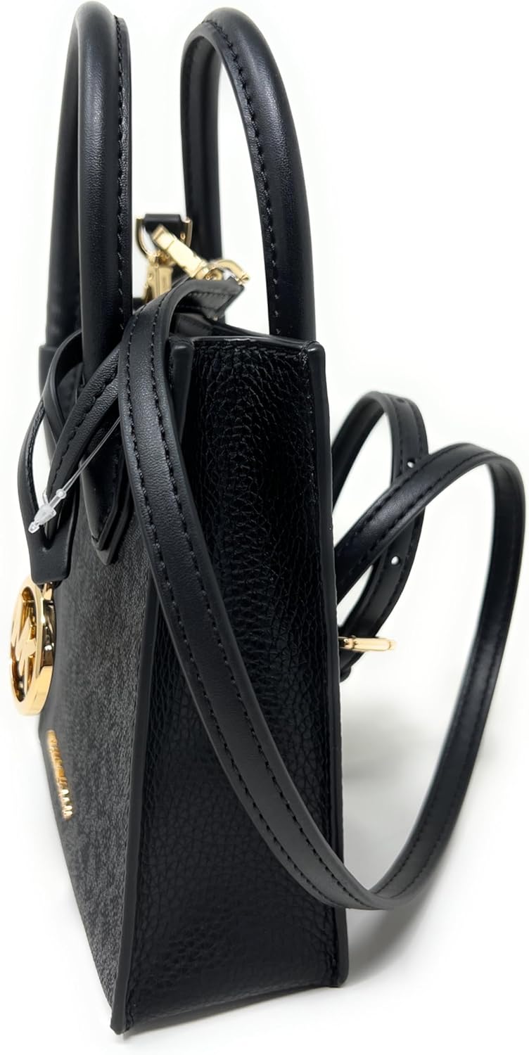 Michael Kors Damen Crossbody Umhängetasche Schwarz, Schwarz
