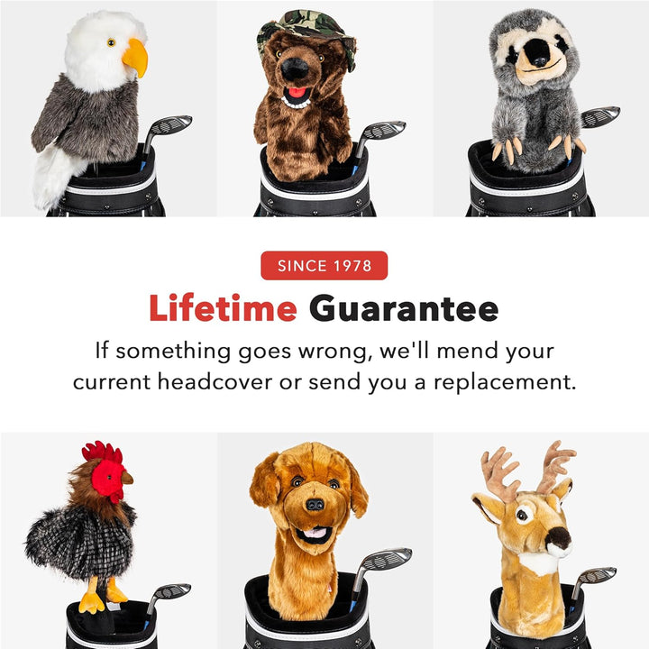 Daphnes - Cats & Dogs Series Driver Headcovers Golden Retreiver, Golden Retreiver