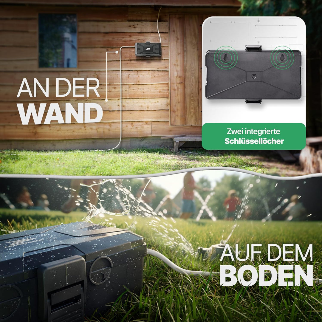 Adlerfokus Kabelbox wasserdicht IP54 [Das Original] Safe Box - Sicherheitsbox - Outdoor Box wasserdi