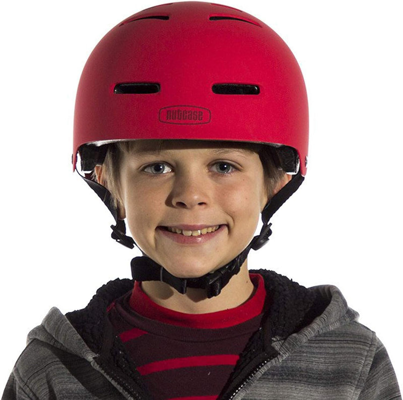 Nutcase Nutcase Kinder Street Malachite Helm M Red Matte, M Red Matte