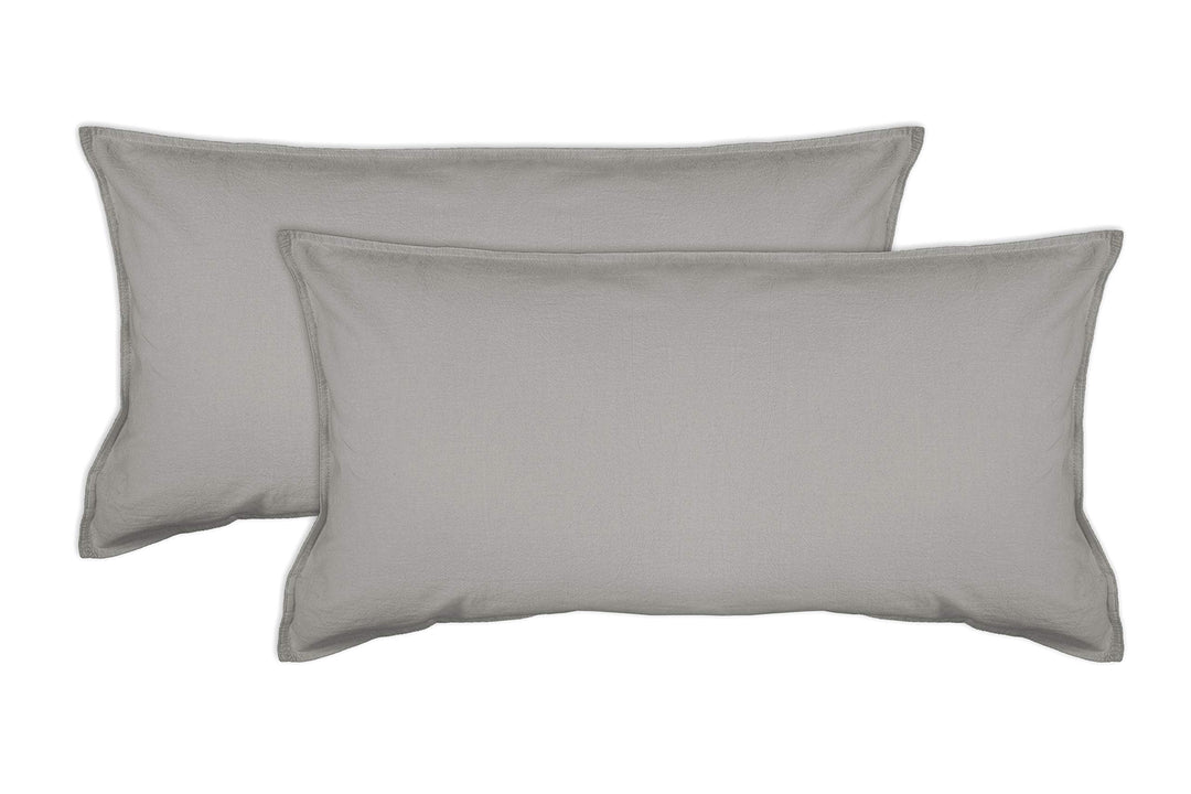 jilda-tex Bio-Bettwäsche Stone-Washed Renforce Lissabon 100% Bio-Baumwolle Knitterlook Stehsaum Büge
