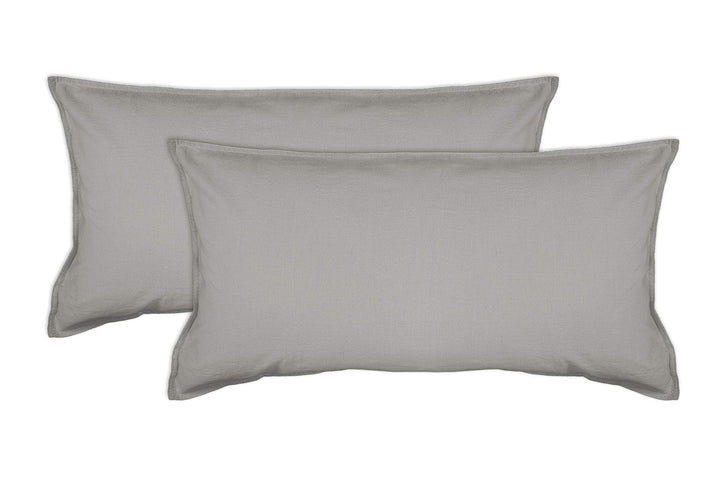 jilda-tex Bio-Bettwäsche Stone-Washed Renforce Lissabon 100% Bio-Baumwolle Knitterlook Stehsaum Büge