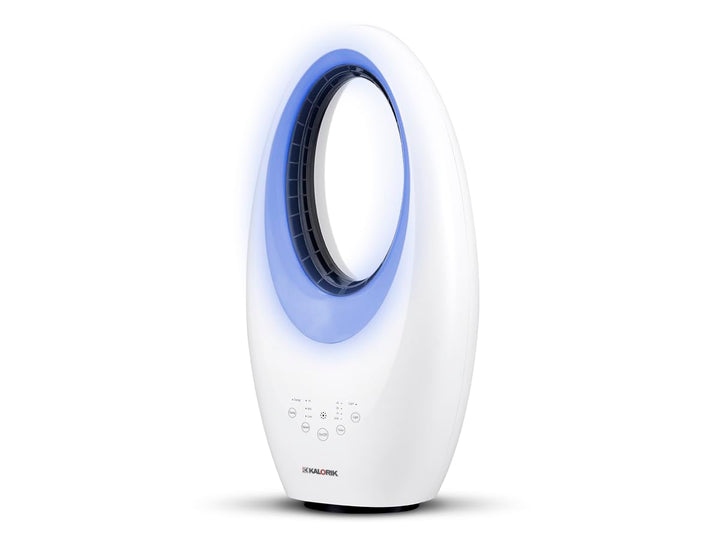 KALORIK VT2000 Leiser Blattloser Standventilator – 40W Schaufelloser Bodenventilator mit 4-farbiger