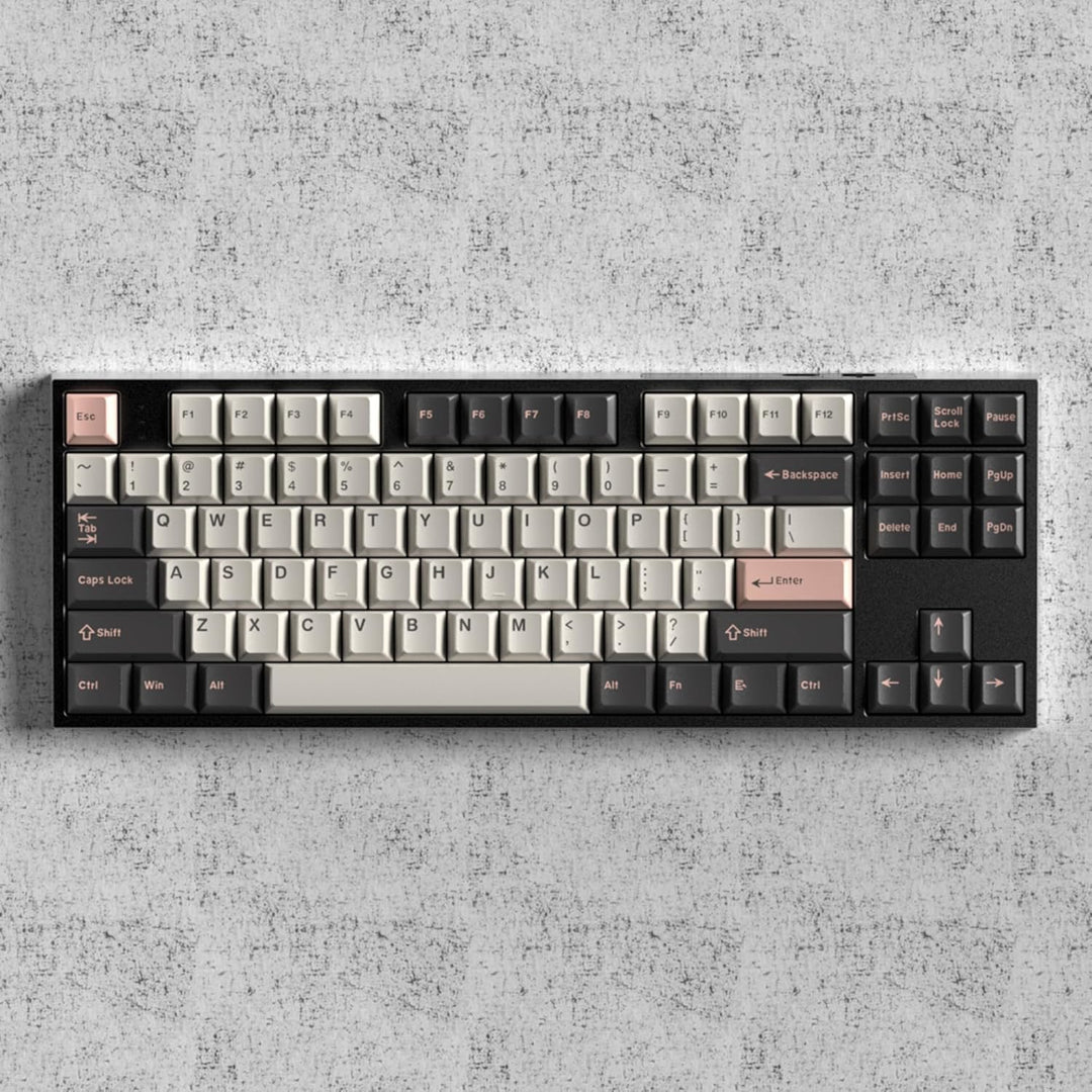 SOLIDEE Cherry Profil PBT Keycaps Set mit 156 Tasten,Custom Tastenkappen für mechanische Gaming Tast