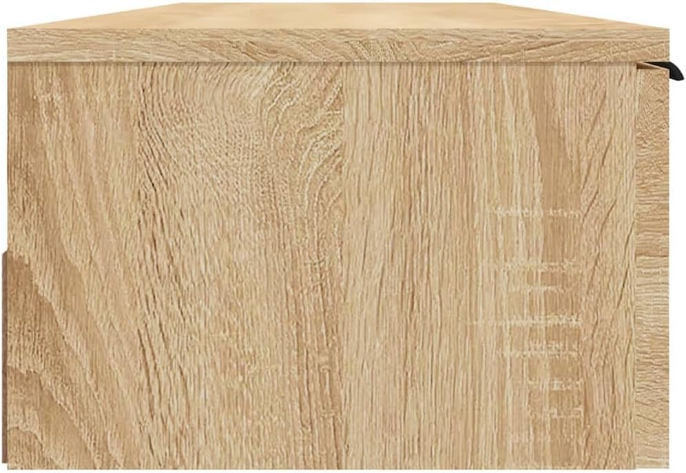vidaXL Wandschrank Sonoma-Eiche 102x30x20 cm Holzwerkstoff