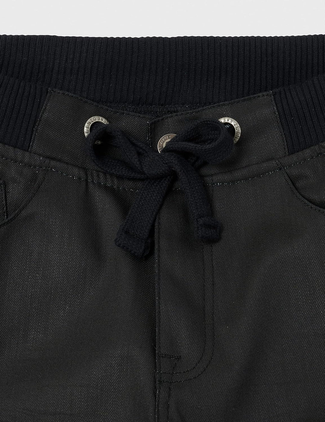 Enzo Herren Tapered Fit Jeans Ez377 30W / 32L Schwarz (Black Black), 30W / 32L Schwarz (Black Black)