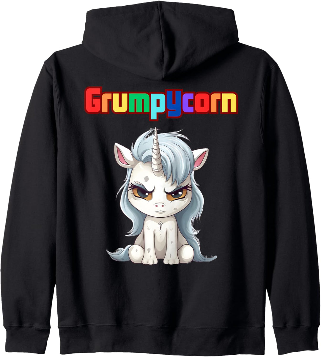 Grumpycorn, Einhorn, Grumpy, Einhorn, Fun, Spass Kapuzenjacke