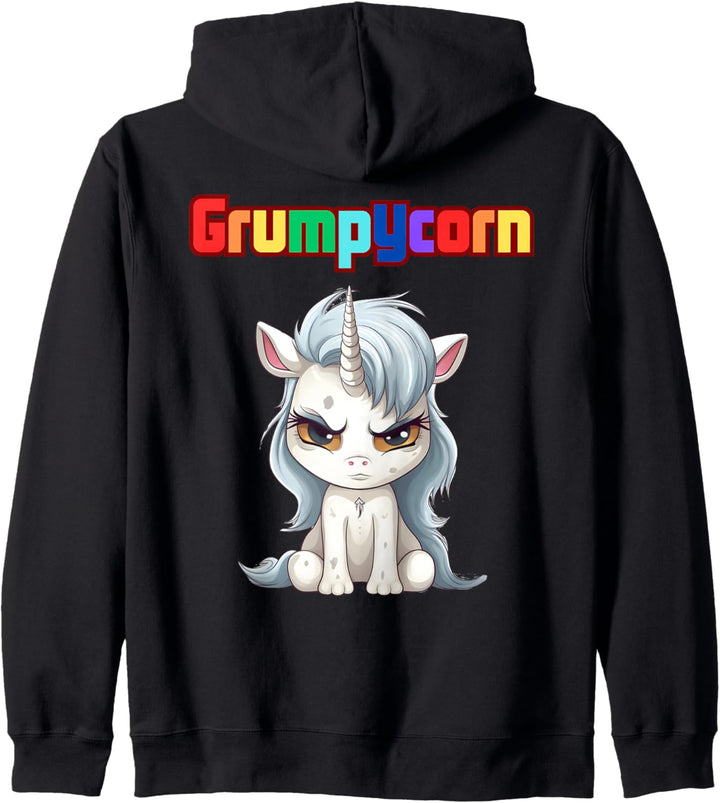 Grumpycorn, Einhorn, Grumpy, Einhorn, Fun, Spass Kapuzenjacke