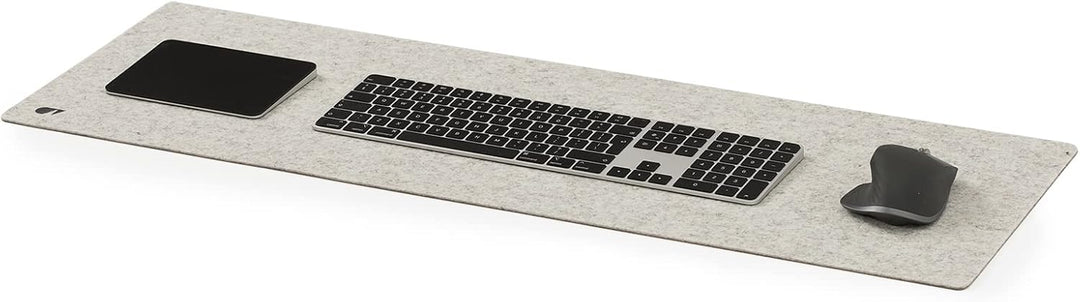 OAKYWOOD Schreibunterlage in 2 Grössen, M (30 x 62 x 0,3 cm), L (30 x 90 x 0,3 cm), aus Merion-Wollf