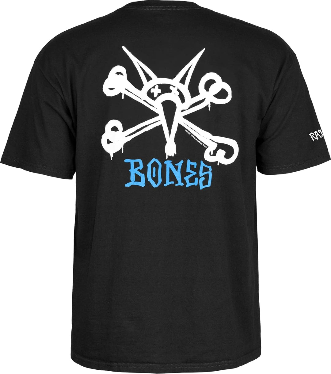 Powell Peralta Rat Bones T-Shirt M Schwarz, M Schwarz
