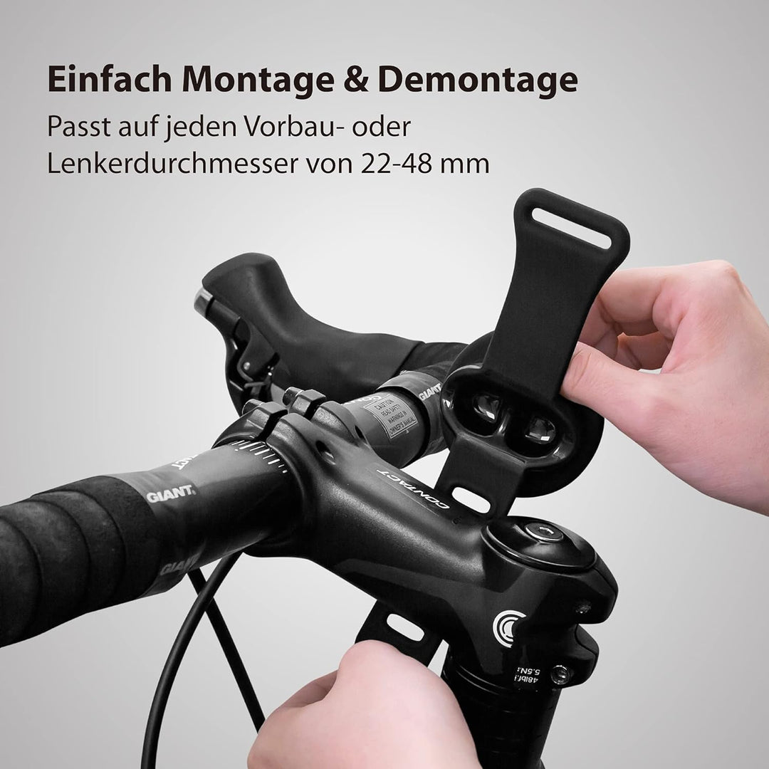 Bone 360° Drehbarer 2 IN 1 Abnembare Handyhalterung zum Joggen Radfahren, Universales Sportarmband F