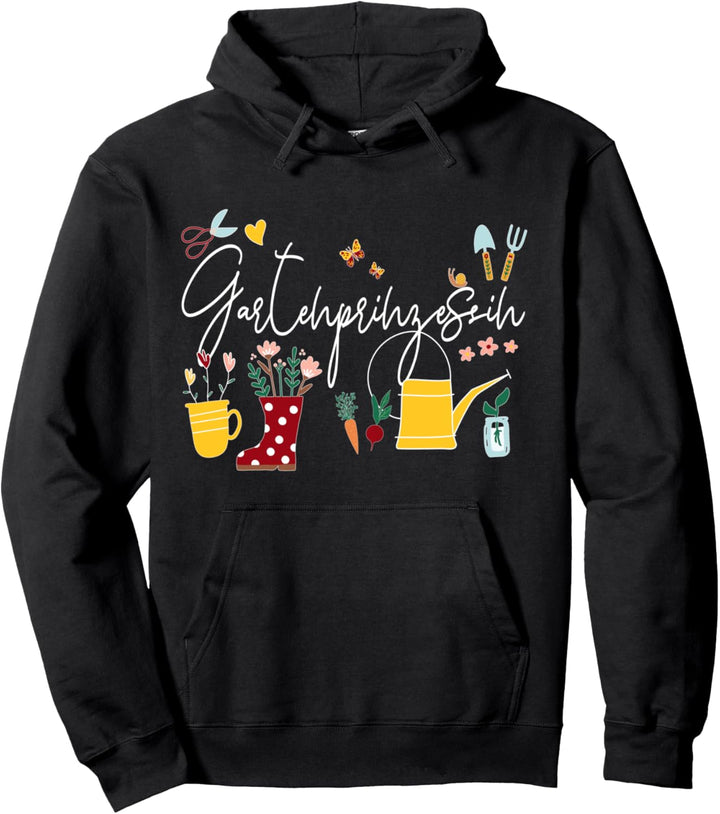 Kleingarten Anfänger Gartenprinzessin Gemüse Garten Buddel Pullover Hoodie