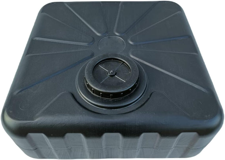 Varile 75L Gartendusche aus PE inkl. Duschkopf aus Plastik, Solardusche