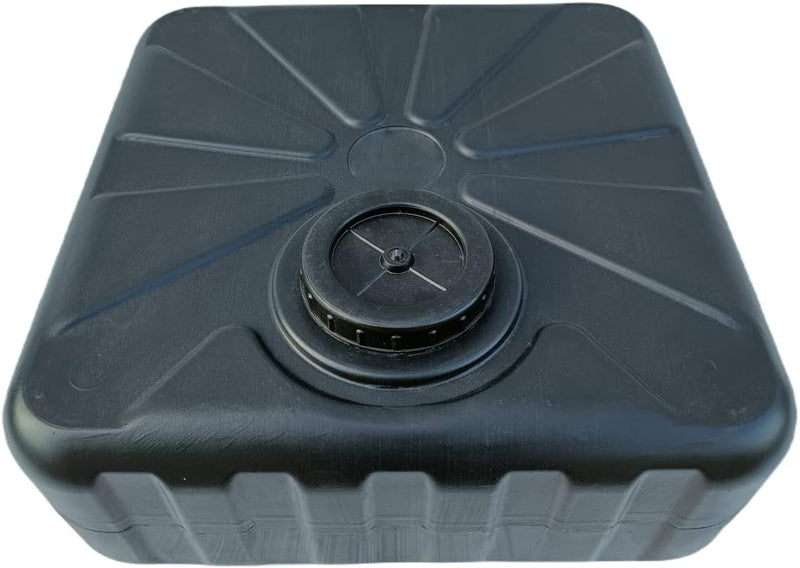 Varile 75L Gartendusche aus PE inkl. Duschkopf aus Plastik, Solardusche