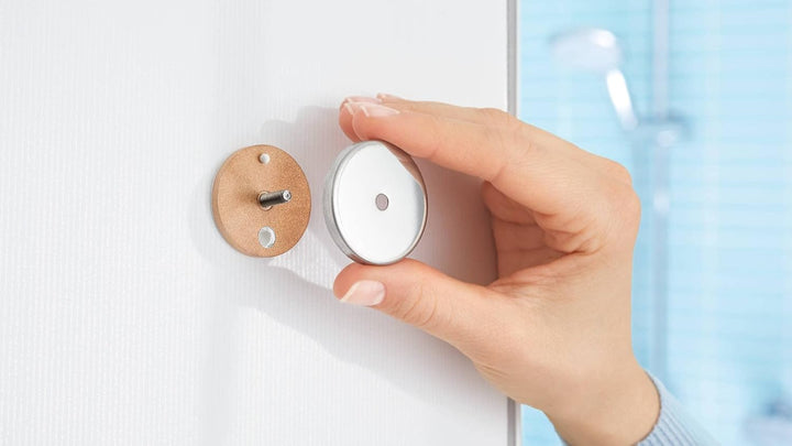 tesa ALUXX Duschablage zum Kleben, Aluminium, verchromt, garantiert rostfrei, inkl. Klebelösung, 105
