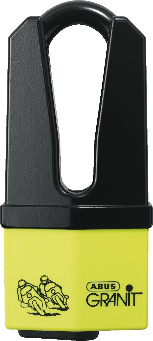 ABUS SRA Granit Quick 37 Bremsscheibenschloss, gelb one size, one size