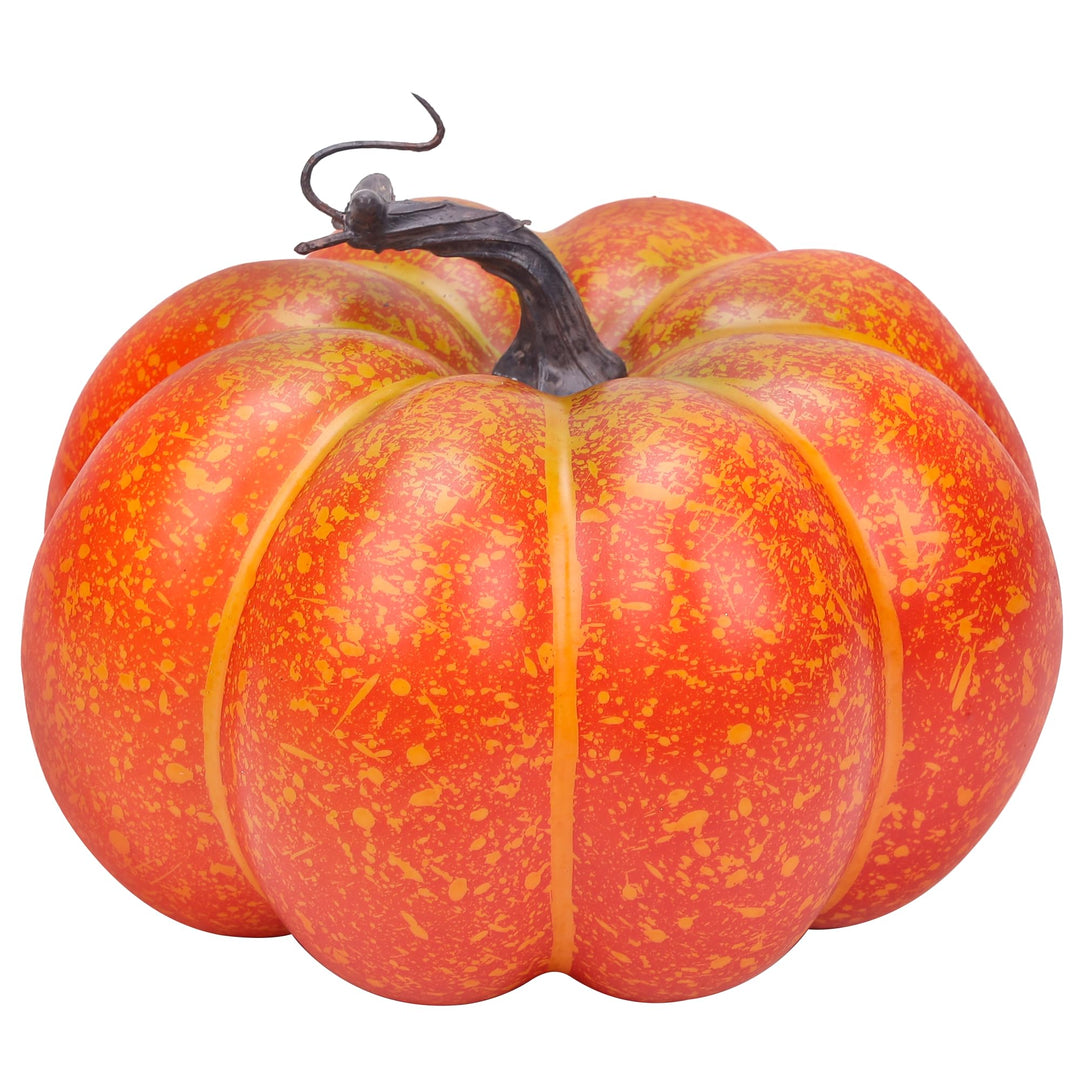 20cm Künstliche Kürbis Herbst Dekoration Faux Schaumstoff Kürbis Gemüse DIY Herbst Halloween Ernteda