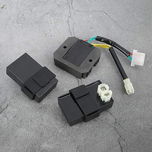 Gorgeri 3 Teile/satz CDI Doppelzündung + Regler GleiC-HRichter Fit für XL 600 V Transalp 1989-1996 3