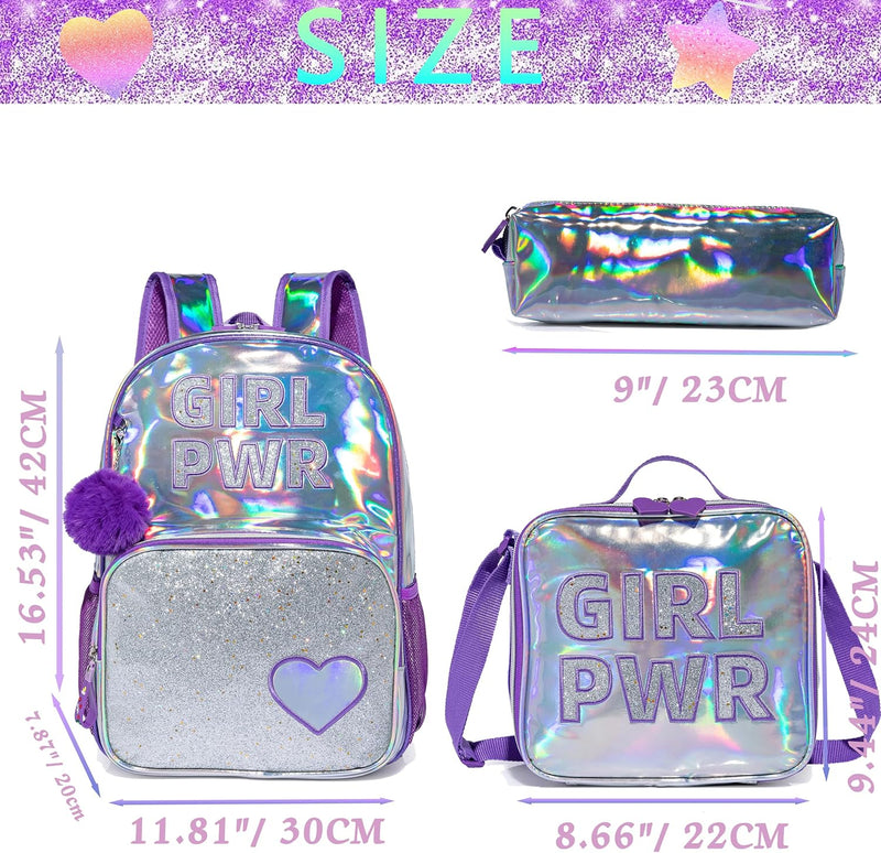 HTgroce Rucksack Mädchen Durchsichtig Rucksack Transparent Plastic schultascheTransparent Waterproof