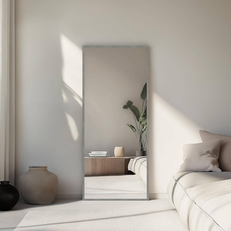 nielsen HOME Wandspiegel Star, Grau matt, Aluminium, ca. 50x150 cm Struktur Grau 50 x 150 cm, Strukt