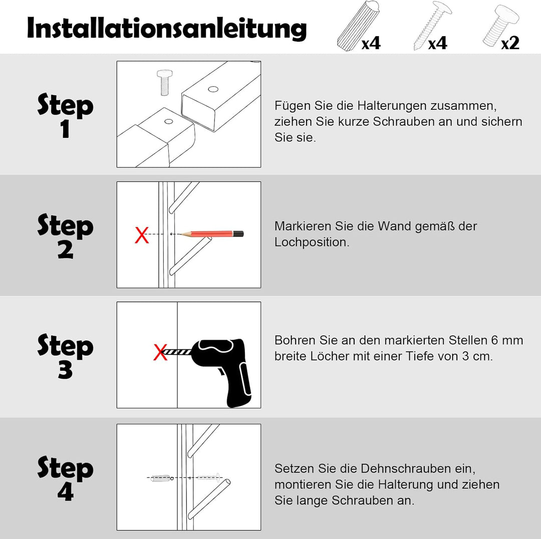 Skateboard Wandhalterung, Skateboard Halterung, Snowboard Wandhalterung, Snowboard Halterung Wand, S