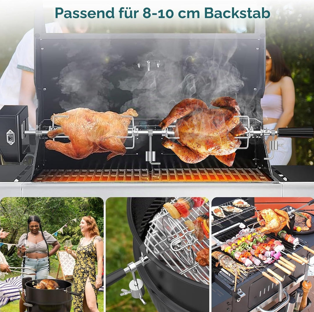 2 STK Ausgleichsgewicht für Grillspie, 180g, 286g Counter Balance, Grillspiessgewichte, Rotisseriesp