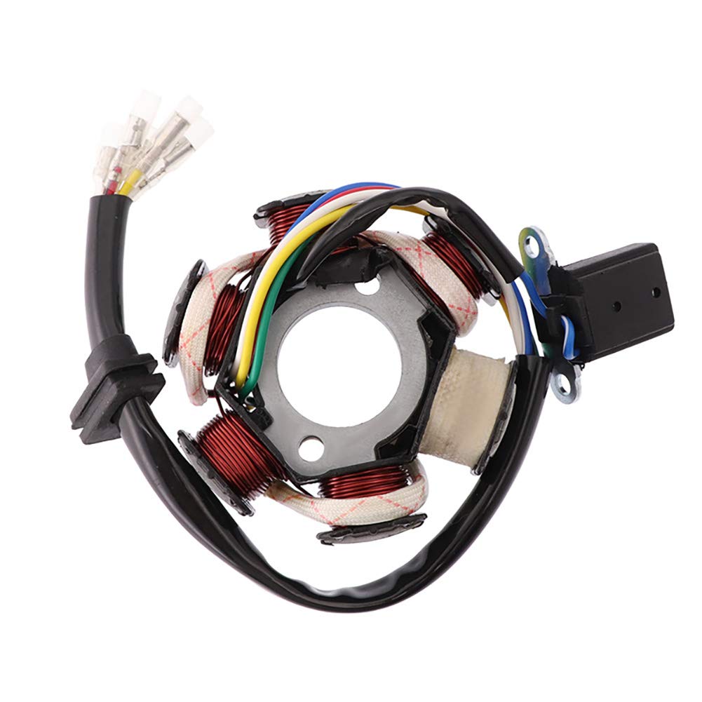 KAOLALI Motorrad Vollelektrischer Kabelbaum für 50ccm 70ccm 90ccm 110ccm 125ccm ATV Elektrostator CD