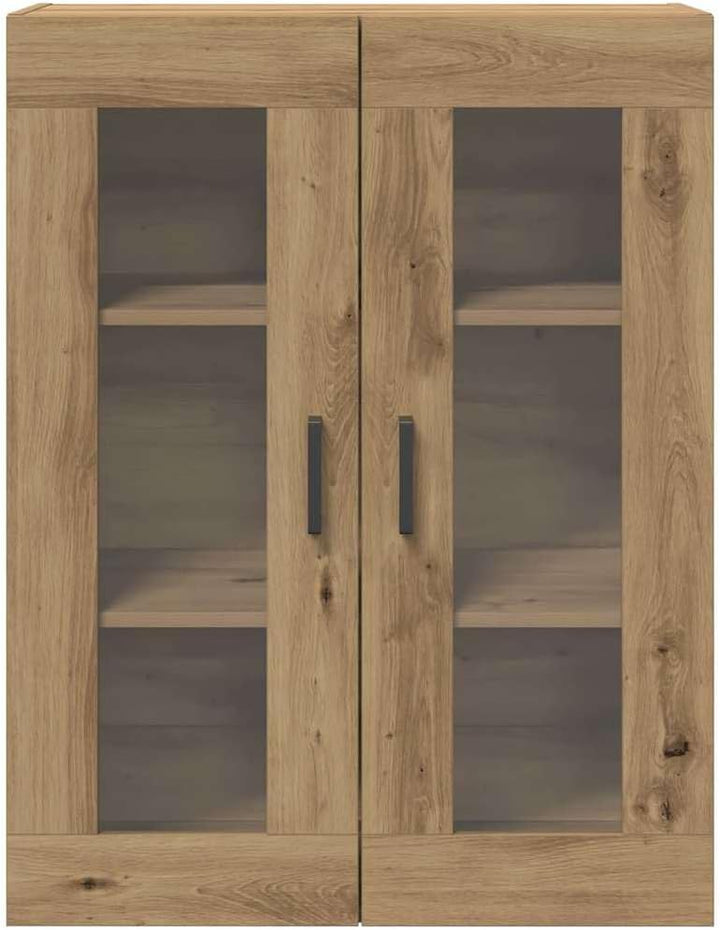 vidaXL Wandschrank Artisan-Eiche 69,5 x 34 x 90 cm Holzwerkstoff, Wohnzimmer-Schrank, rechteckige Au