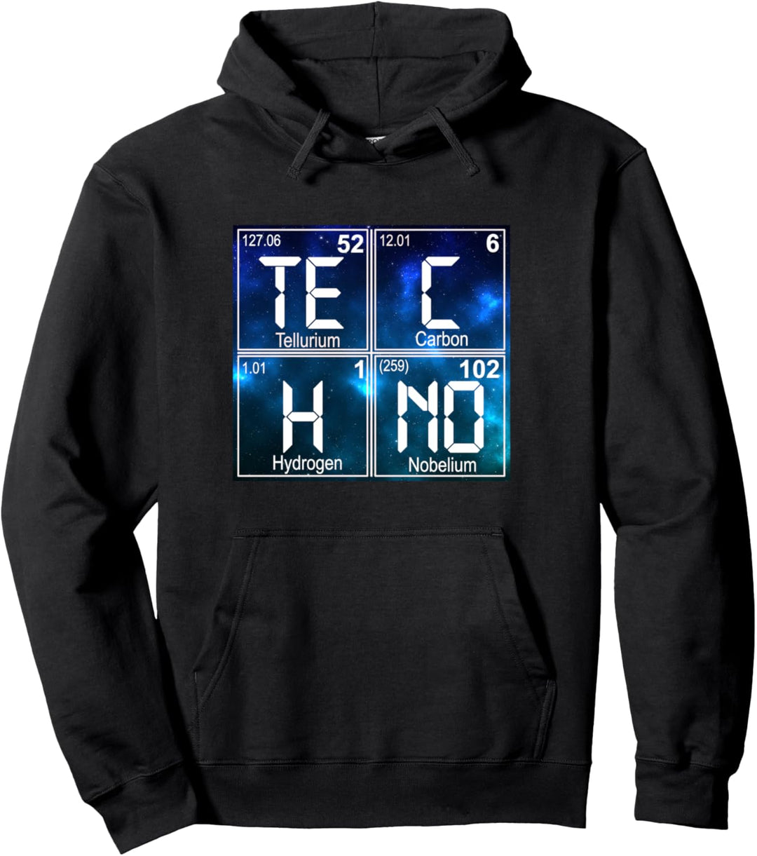Rave EDM Trance Goa Music Festival TECHNO Herren & Damen Pullover Hoodie
