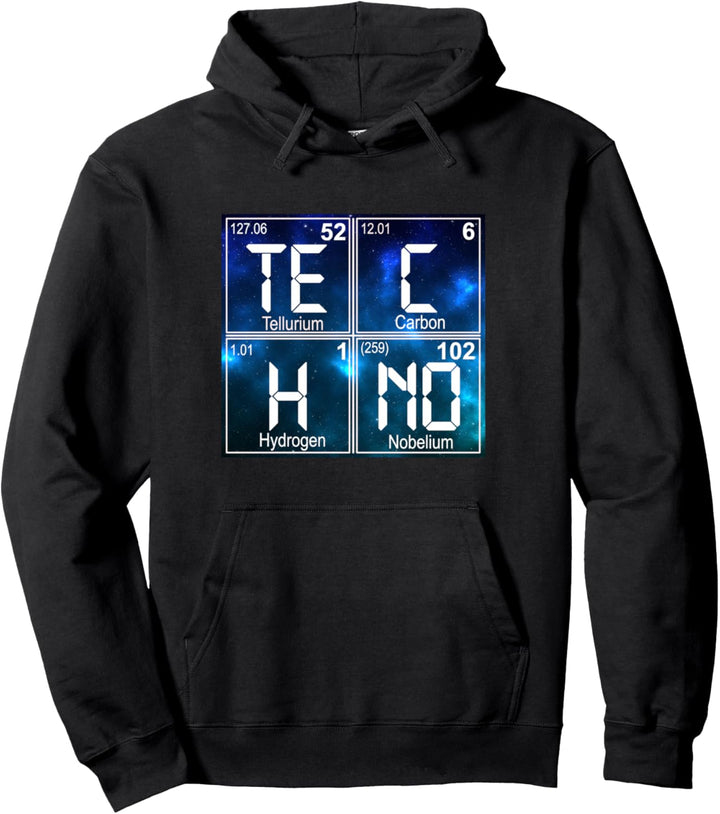 Rave EDM Trance Goa Music Festival TECHNO Herren & Damen Pullover Hoodie