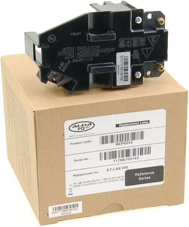 Alda PQ Referenz Projektorlampe kompatibel mit PANASONIC ET-LAX100 PT-AX200 PT-AX200E PT-AX200U TH-A