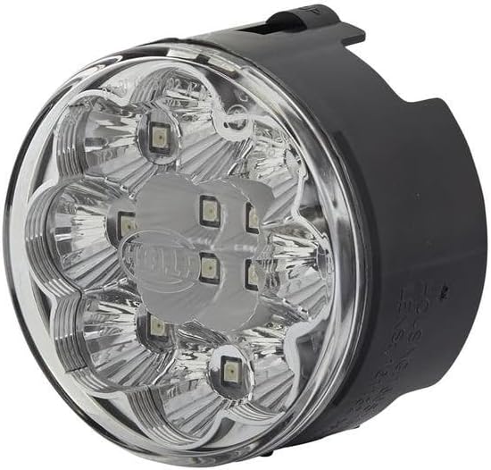 HELLA - Heckleuchte - LED - 24V - Einbau/geschraubt - Lichtscheibenfarbe: glasklar - Stecker: AMP -