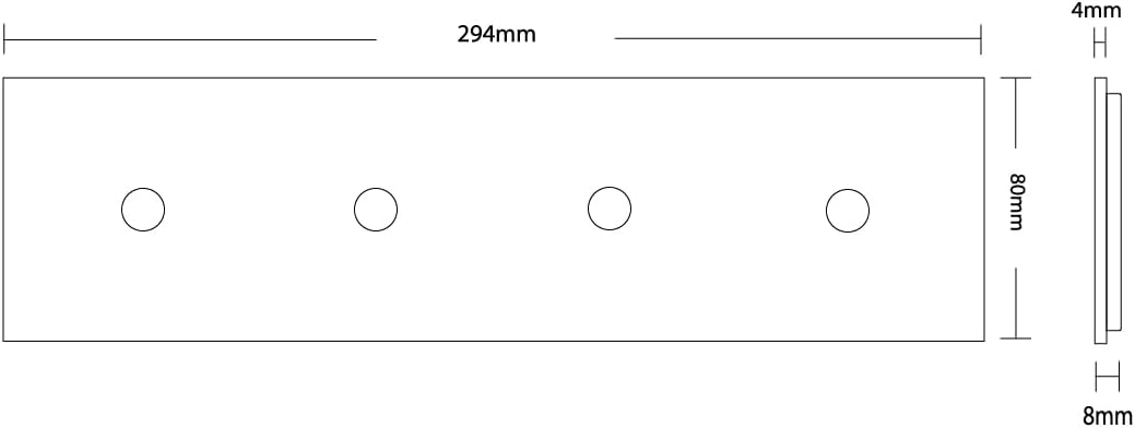 LIVOLO Glas Touch Lichtschalter Funkschalter Steckdosen Wechselschalter uvm in grau (Nur Rahmen VL-C
