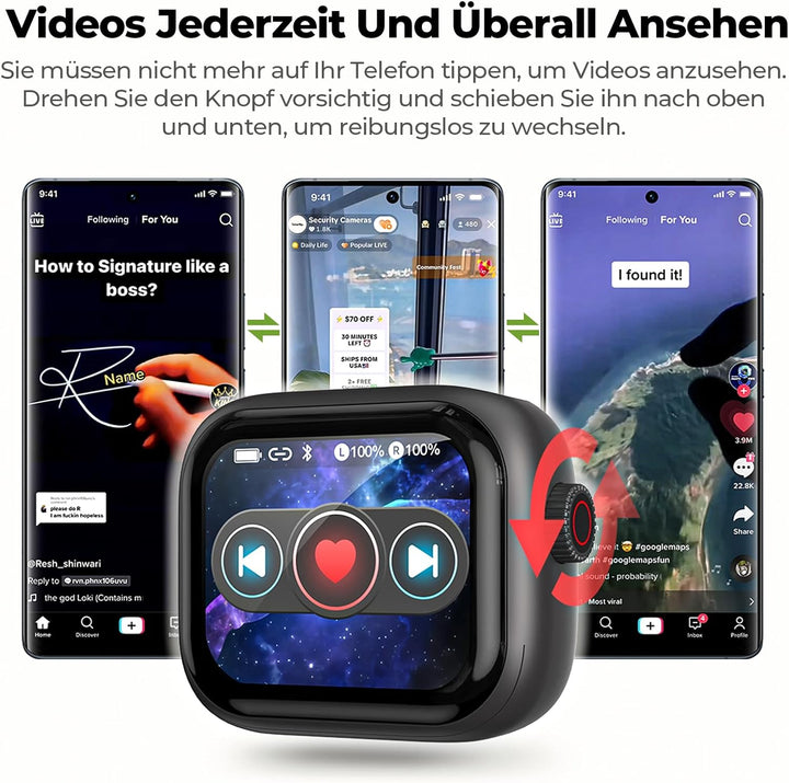 NE40 KI Übersetzer Kopfhörer, 134 Echtzeit Sprachübersetzer Kopfhörer & 9 Modi - Bluetooth 6.0 Übers